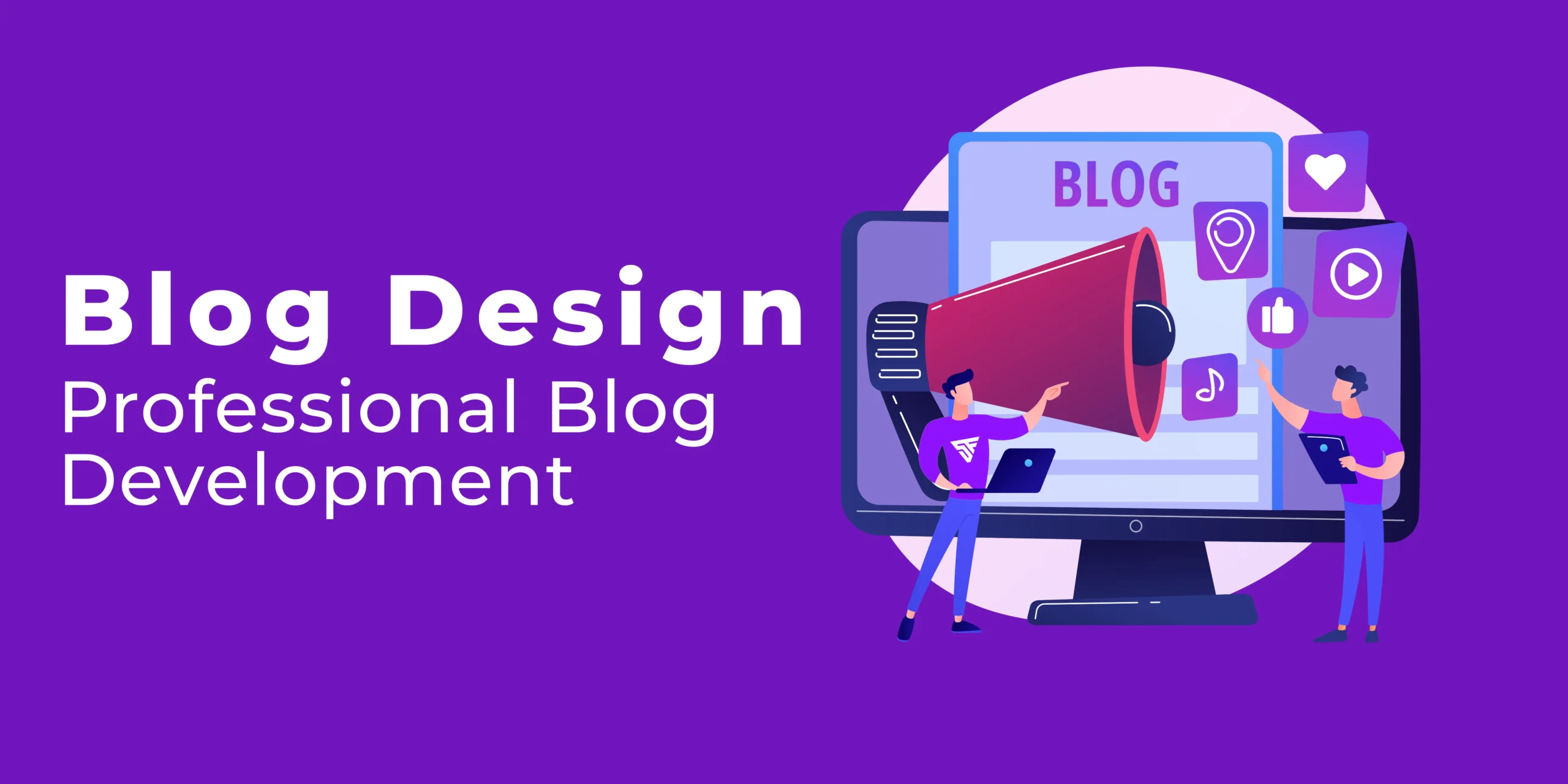 Blog design and content setup by SiteForge
